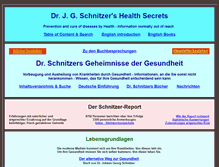 Tablet Screenshot of dr-schnitzer.de